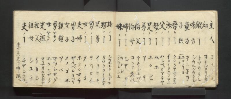 南北蝦夷地魯西亜国話通言（北海道立図書館） - ページ 4