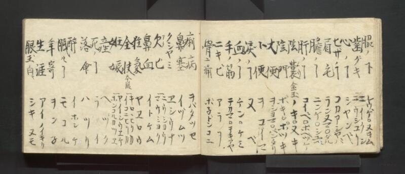 南北蝦夷地魯西亜国話通言（北海道立図書館） - ページ 7