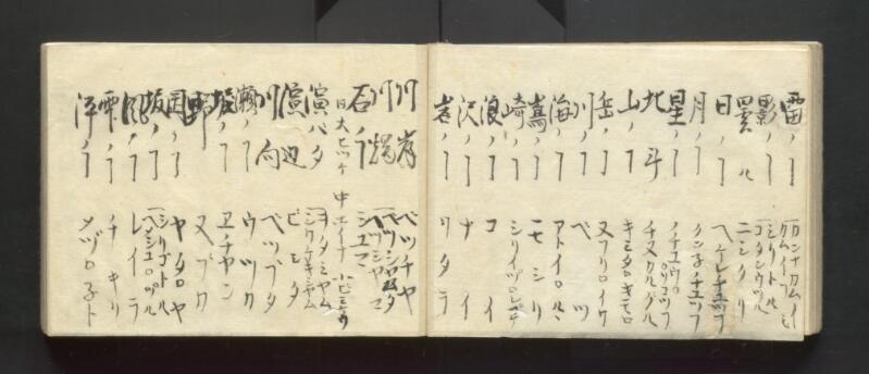 南北蝦夷地魯西亜国話通言（北海道立図書館） - ページ 20