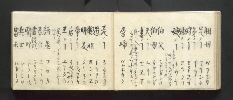 南北蝦夷地魯西亜国話通言（北海道立図書館） - ページ 29