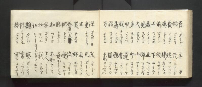 南北蝦夷地魯西亜国話通言（北海道立図書館） - ページ 35